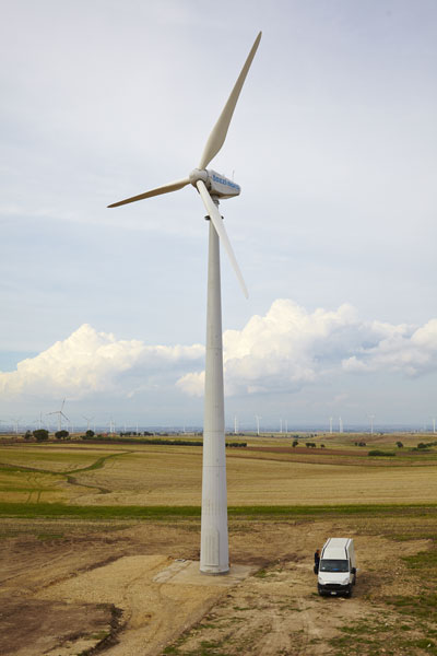 kleine Windanlagen mit 10kW, 15kW, 50kW, 60kW Windr&auml;der, Windenergieanlage